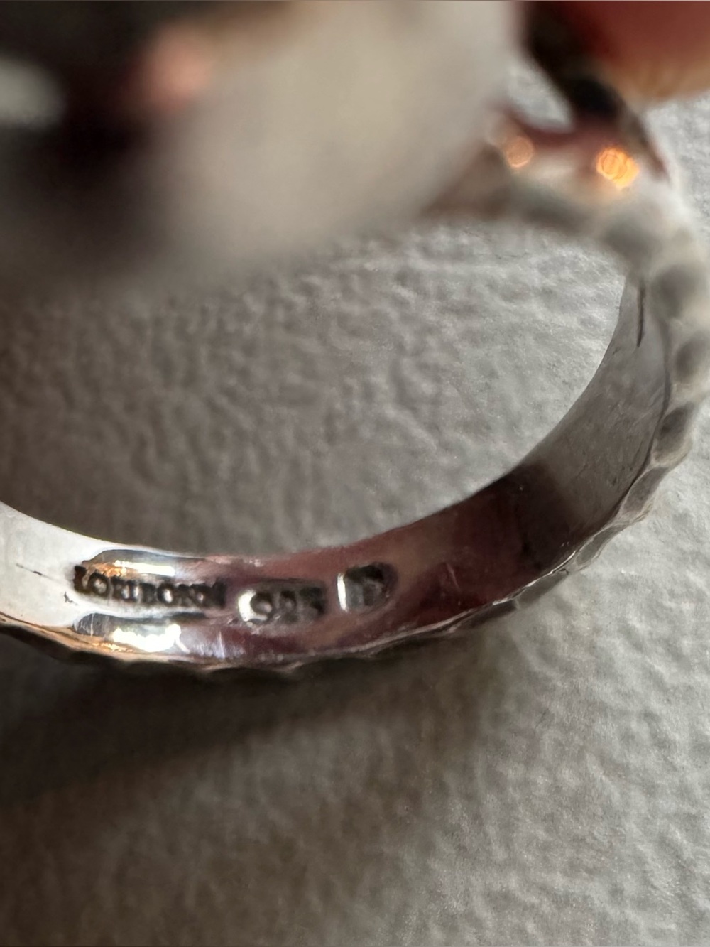 Lori Bonn Sterling Silver Doublet Ring - Picture 6 of 7